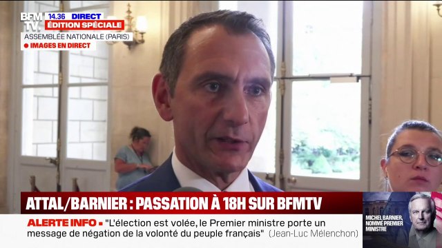 Michel Barnier à Matignon: Laurent Jacobelli assure que le RN va agir en opposition responsable