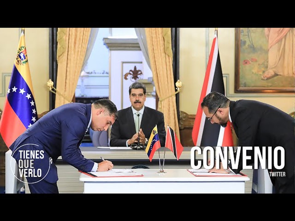 "Firmamos un acuerdo que se pierde de vista con Trinidad y Tobago": Maduro