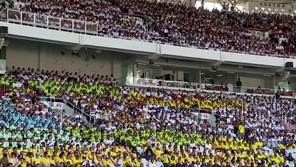 El papa cierra su visita a Indonesia con una misa gigante y pidiendo "diálogo"