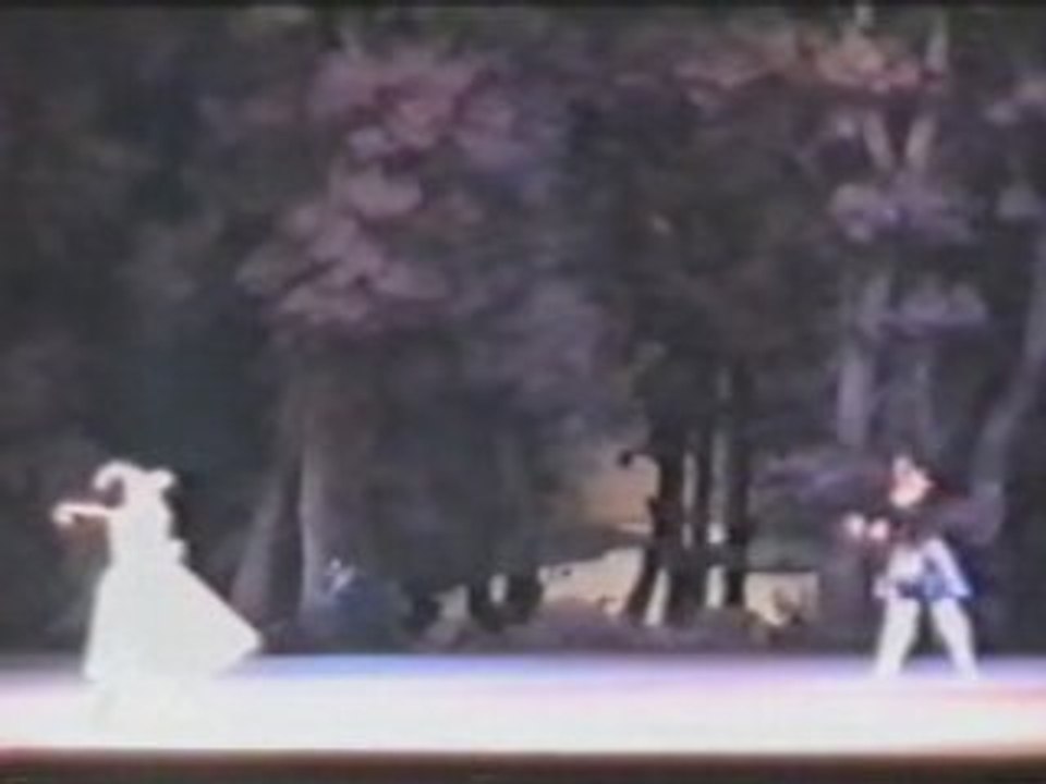 Rudolf Nureyev and Jeanne Ayupova La Sylphide Leningrad 1989