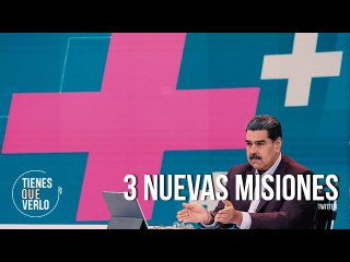 Maduro anuncia lanzamiento de 3 nuevas misiones: ¿De qué tratan?