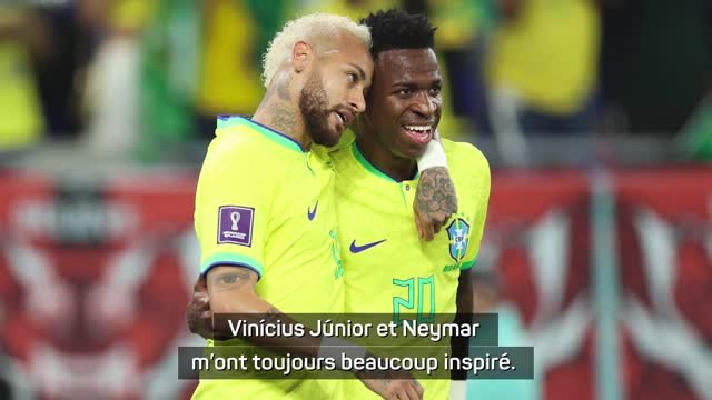 Brésil - Luiz Henrique : Je m'inspire beaucoup de Neymar et Vinicius
