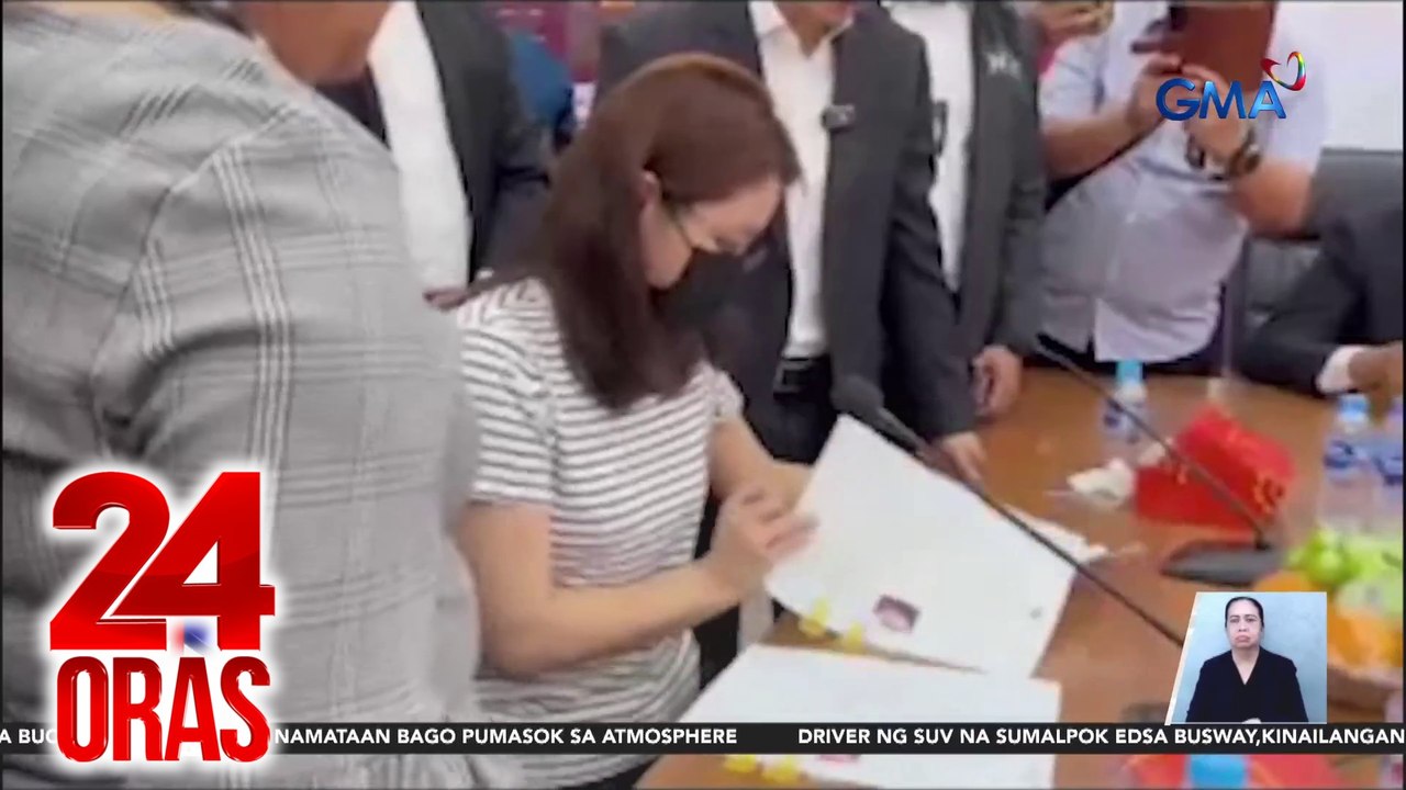 24 Oras: (Part 1) Alice Guo, inaasahang darating sa Pilipinas mamayang hatinggabi; Naki-selfie sa mga opisyal; Abot-dibdib na baha sa Bataan, atbp.