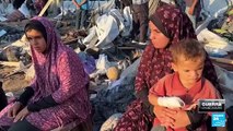 Palestinos denuncian un ataque injustificado a campo de refugiados en Deir Al-Balah