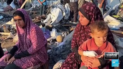 Palestinos denuncian un ataque injustificado a campo de refugiados en Deir Al-Balah