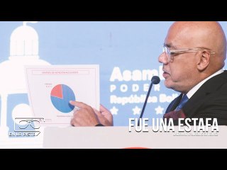 "No fue una elección": Jorge Rodríguez destapa fraude