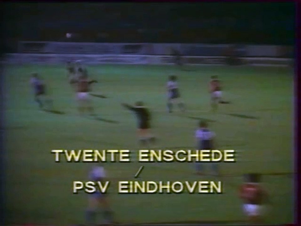 TWENTE  - EINDHOVEN  - 1980 - SAISON  1980/1981 -