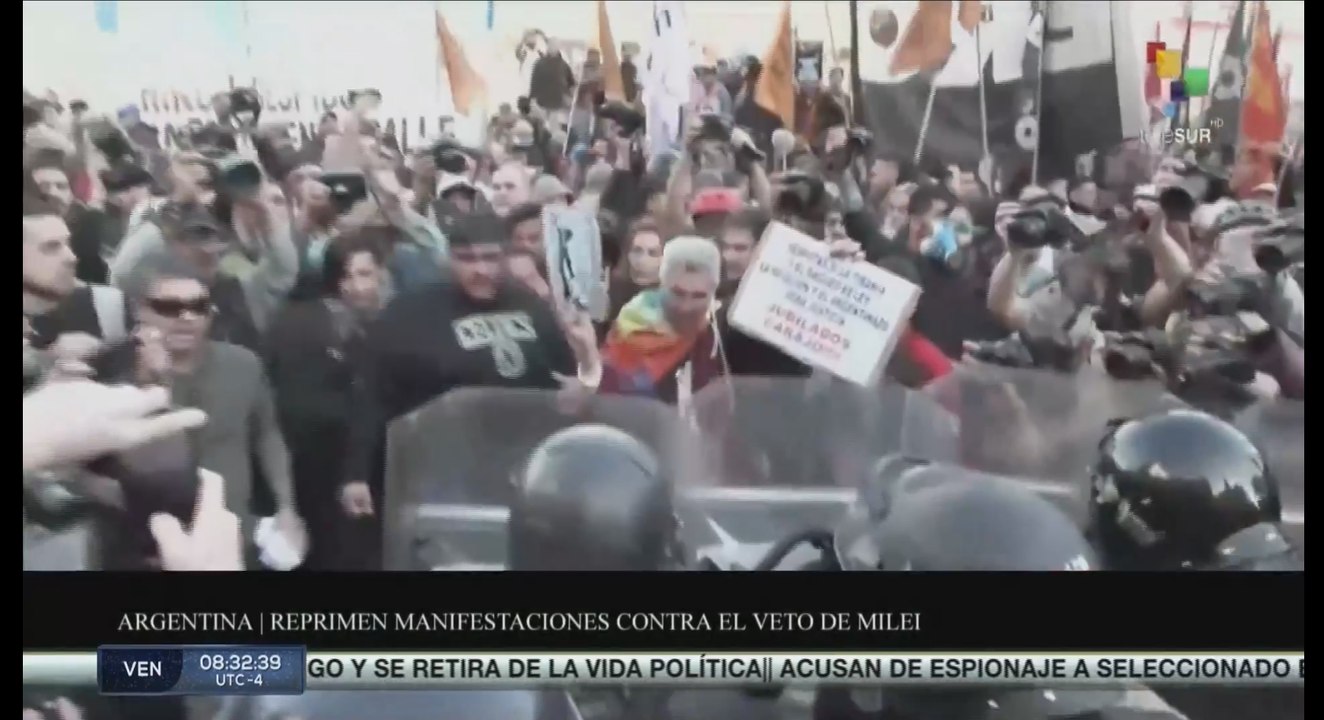 Agenda Abierta 05-09: Reprimen a jubilados que rechazan el veto de Milei