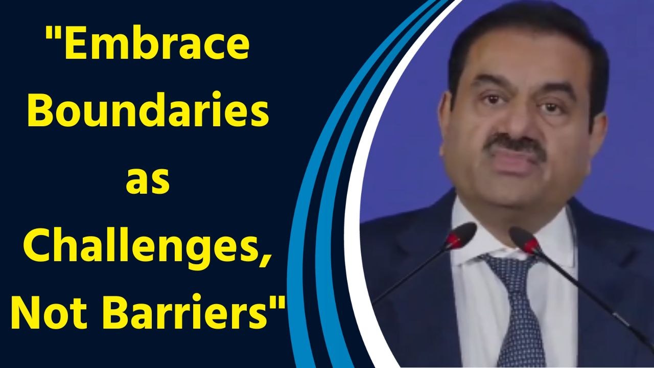 Gautam Adani Reflects on Bold Move to Mumbai, Encourages Students to View Boundaries as Challenges