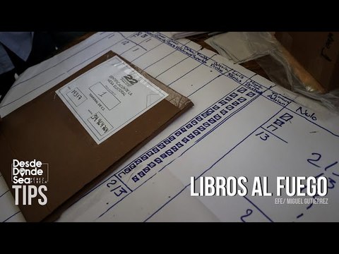 Borraron la pruebas del fraude: Quemar los libros de votación era parte del acuerdo de las primarias