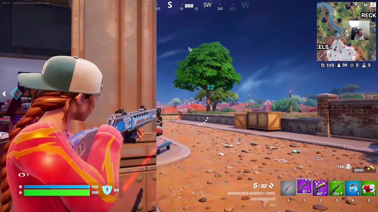 VERSUCHE UND VERNICHTE 3 PERSONEN FORTNITE