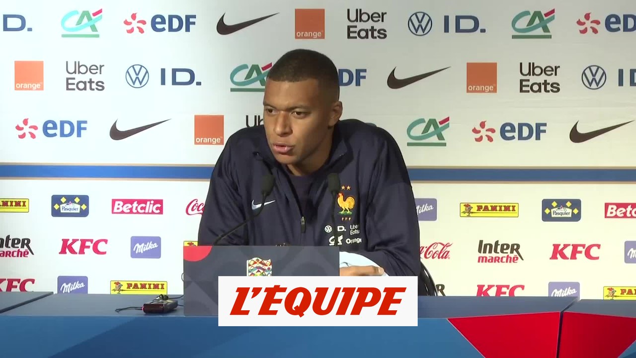 Mbappé : «Très content de mes débuts au Real Madrid» - Foot - Ligue des nations - Bleus