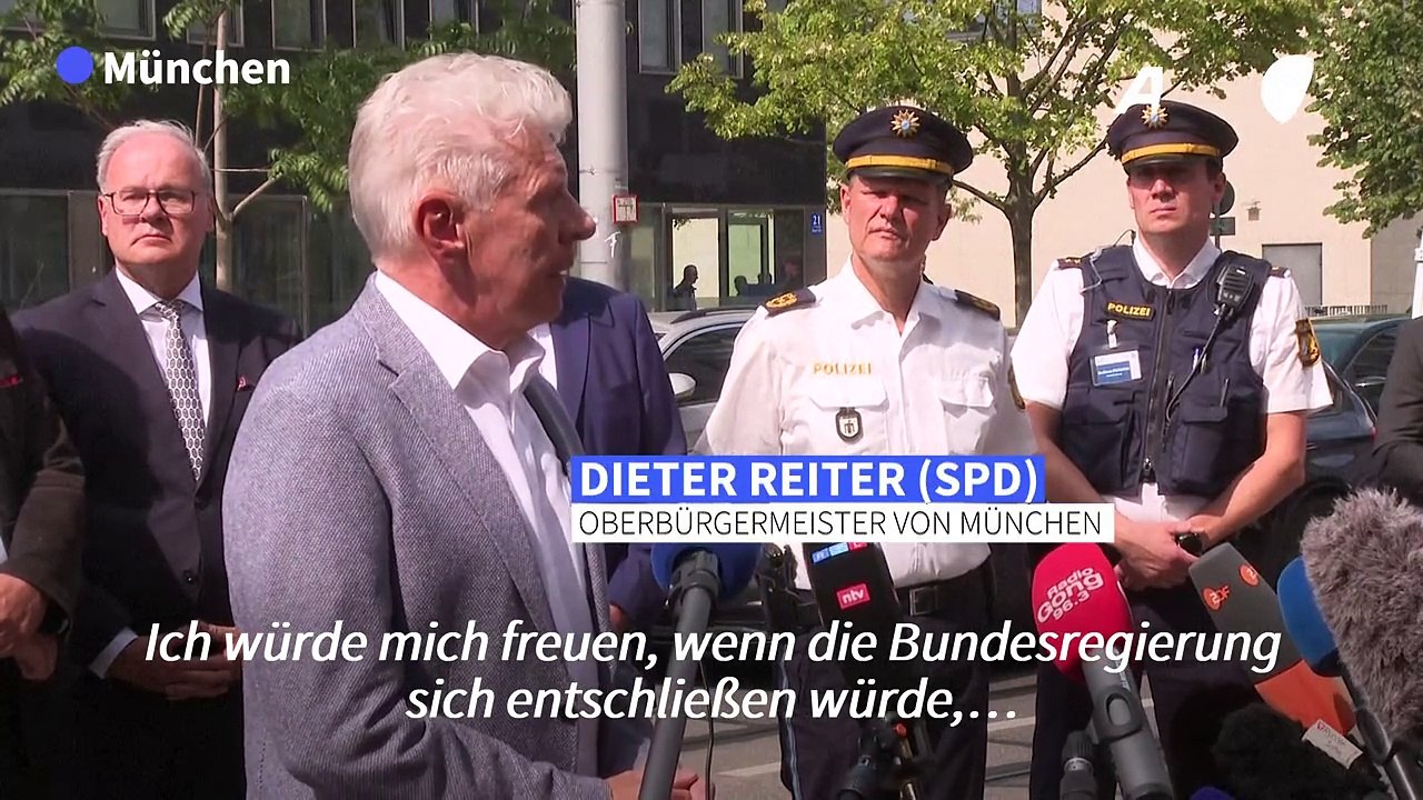 Münchens OB fordert von Ampel 'Umdenken' bei Verbrechensbekämpfung
