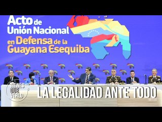 Con el Esequibo quieren desestabilizar el Caribe y a América Latina: Presidente Maduro