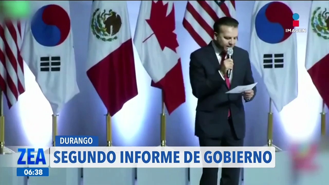El gobernador Esteban Villegas Villarreal presenta su segundo informe de gobierno