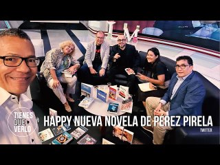 ¿Por qué la nueva novela de Pérez Pirela se llama Happy?
