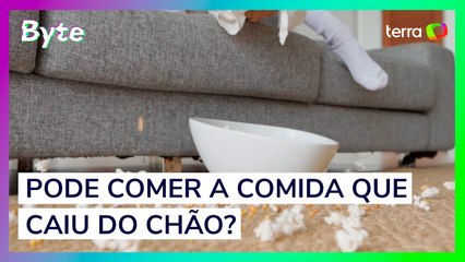 Alimento caiu no chão: a regra do 5 segundos é verdade ou mito?