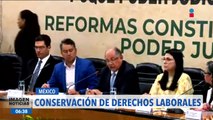 Arturo Ávila logra aprobación de una reserva al dictamen de la reforma judicial
