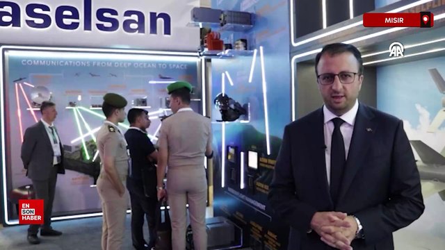 ASELSAN, Mısır havacılık fuarında milli ürünlerle boy gösteriyor