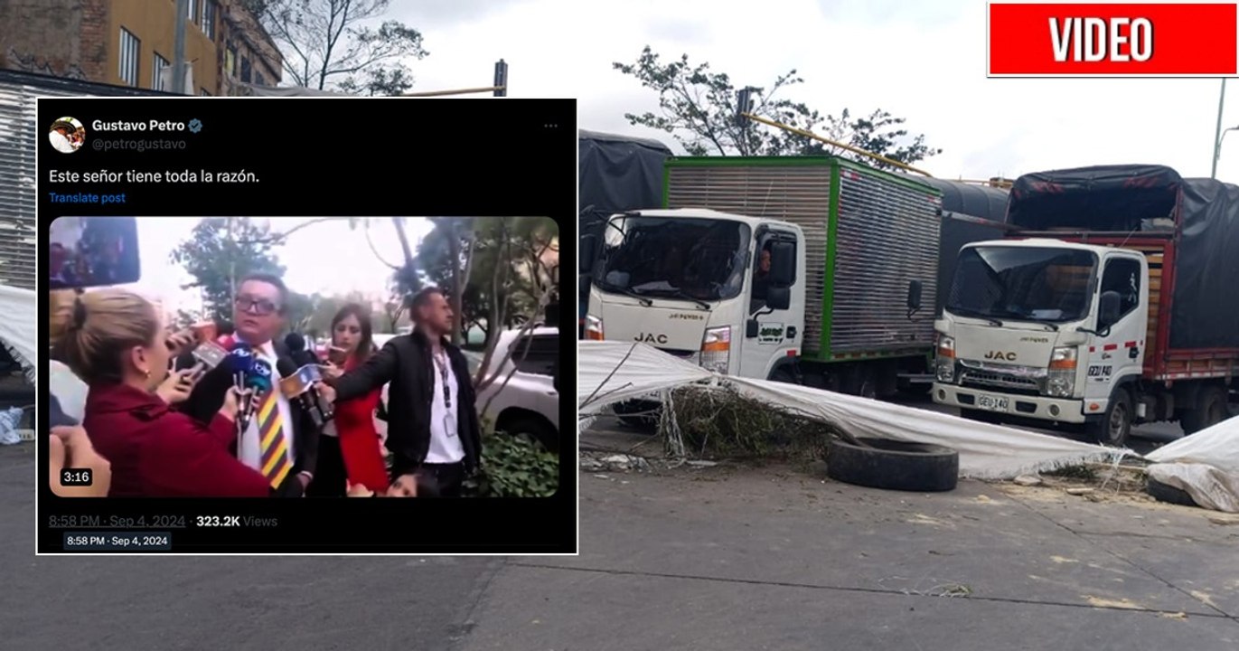 Estas son las razones por las que los pequeños camioneros están en paro