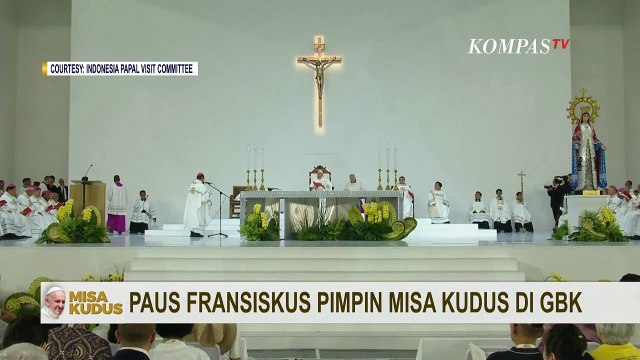 Uskup Agung Jakarta Ignatius Terima Kasih ke Paus Fransiskus Disambut Tepuk Tangan Jemaat