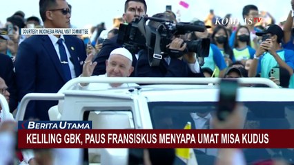 Télécharger la video: Momen Paus Fransiskus Berkati dan Beri Rosario pada Anak-Anak Sebelum Misa Kudus di GBK