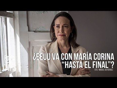 ¿Van a dejar morir a María Corina?: EEUU necesita petróleo venezolano pero no a los inhabilitados
