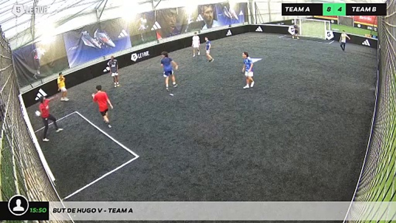 But de Hugo V - Team A