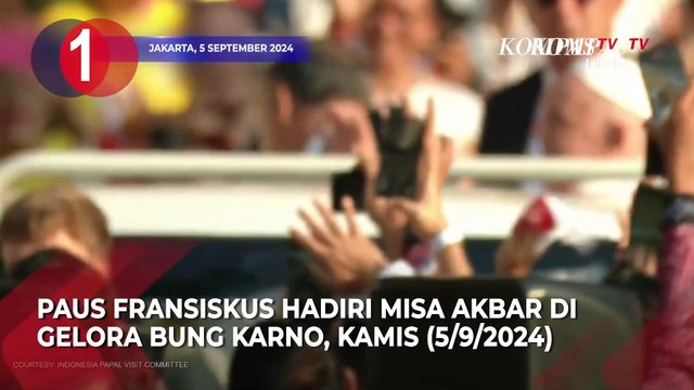 Paus Fransiskus Misa Akbar, Sri Paus ke Masjid Istiqlal, Faisal Basri Meninggal Dunia - TOP3NEWS