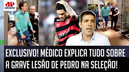 "Com essa LESÃO, É INVIÁVEL o Pedro VOLTAR A JOGAR no Flamengo antes de..." Médico EXPLICA TUDO!