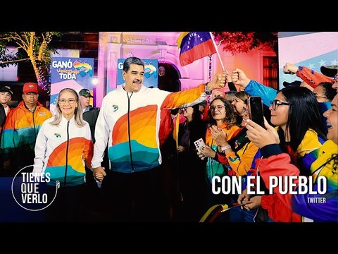 Referéndum: Así recibió Maduro los resultados del primer boletín del CNE