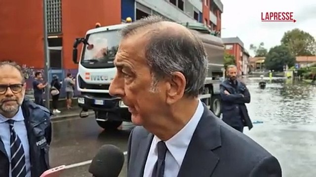 Maltempo, il sindaco di Milano Beppe Sala: «Per le vasche nel Lambro ci vorranno cinque anni»