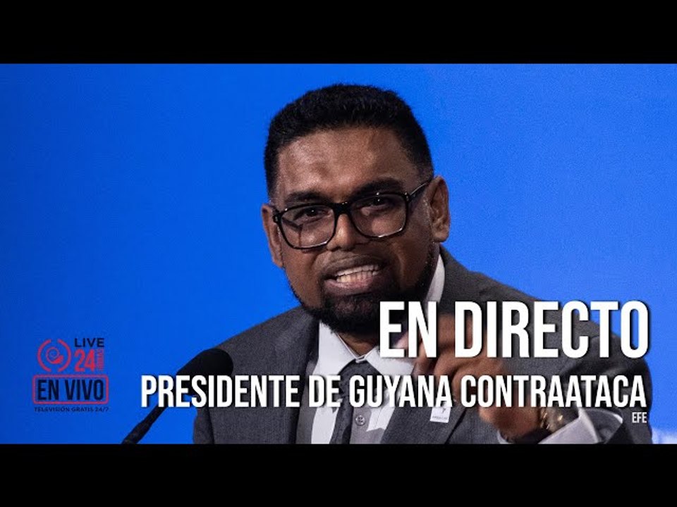 Presidente de Guyana contraataca y dice que "la frontera del Esequibo no está en discusión"