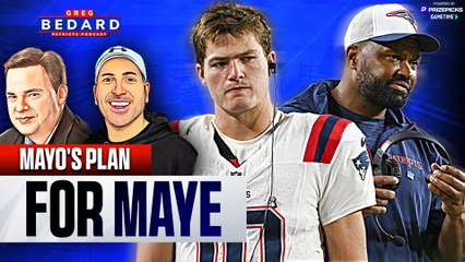 The plan for Drake Maye doesn't make sense | Greg Bedard Patriots Podcast