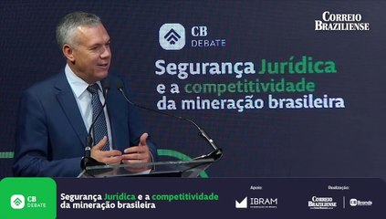 CB Debate: Deputado Zé Silva, presidente da Frente Parlamentar da Mineração Sustentável