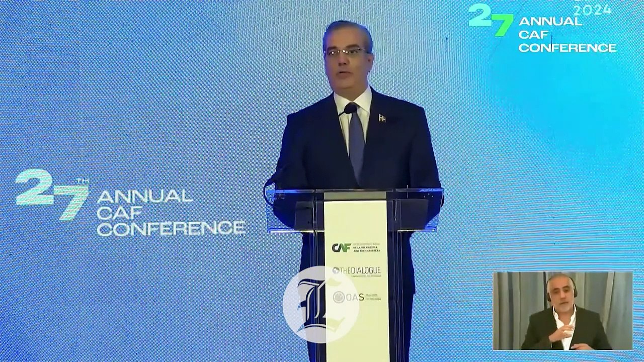 Abinader presenta su propuesta de reforma constitucional en conferencia anual de la CAF