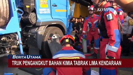 Truk Tabrak Lima Kendaraan di Koja Jakarta Utara, 5 Orang Tewas