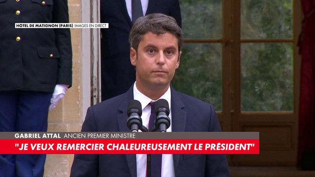 Gabriel Attal : «Je veux dire aux Français combien je les aime»