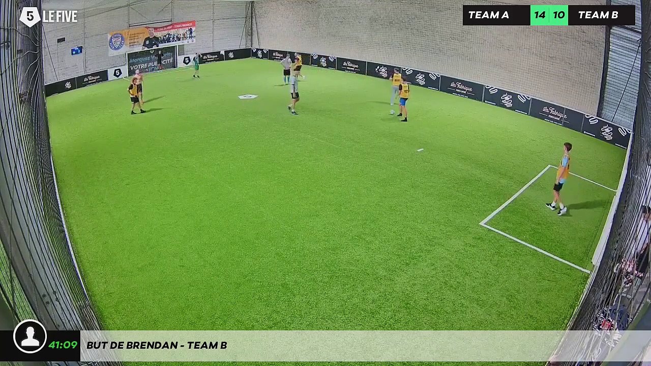 But de Brendan - Team B