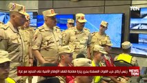 رئيس أركان حرب القوات المسلحة يجري زيارة مفاجئة لتفقد الأوضاع الأمنية على الحدود مع غزة