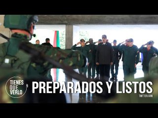 "Preparados para defensa de Constitución y el territorio”: Maduro en acto de salutación de fin de