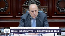Guillermo Francos, intentó defenderse ante las preguntas de Diputados sobre el decreto que restringió el acceso a la información pública