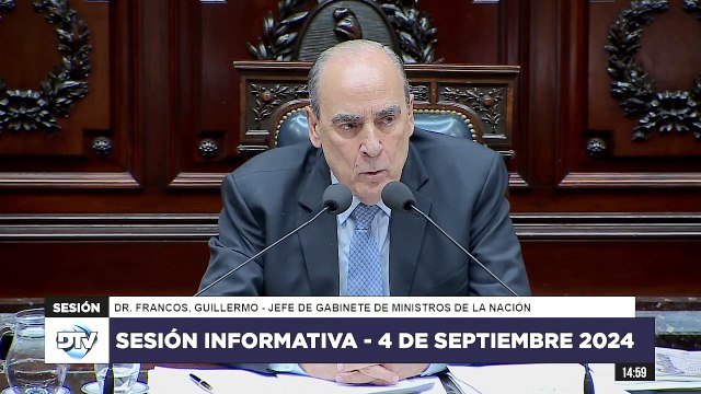 Guillermo Francos, intentó defenderse ante las preguntas de Diputados sobre el decreto que restringió el acceso a la información pública
