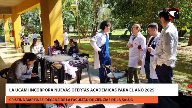 La UCAMI incorpora nuevas ofertas académicas para el año 2025
