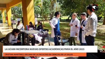 La UCAMI incorpora nuevas ofertas académicas para el año 2025