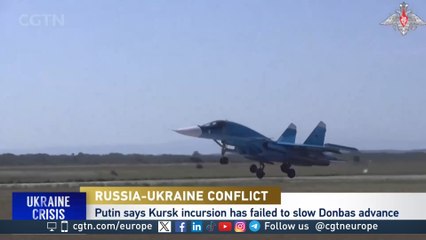 Putin says capturing Ukraine’s Donbas region is top priority.