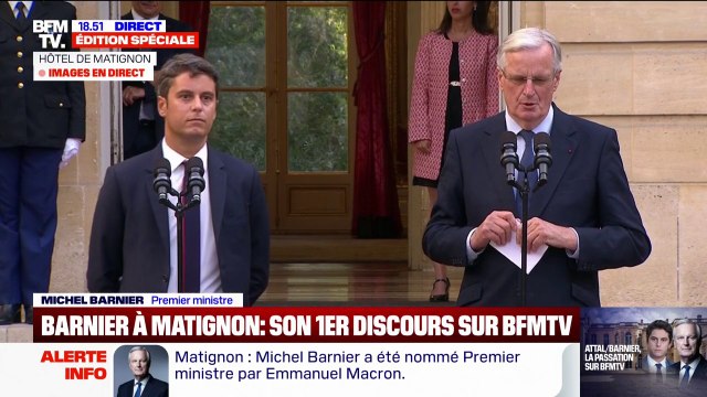 Michel Barnier: Nous devons et nous allons davantage agir que parler