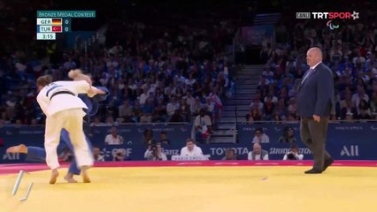 Milli para judocu Cahide Eke olimpiyat üçüncüsü