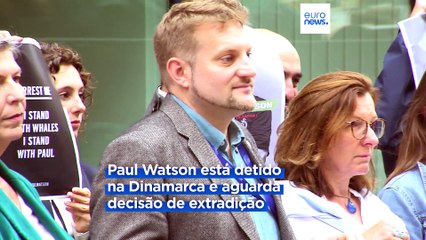 Eurodeputados apelam à libertação do ativista anti-caça à baleia Paul Watson