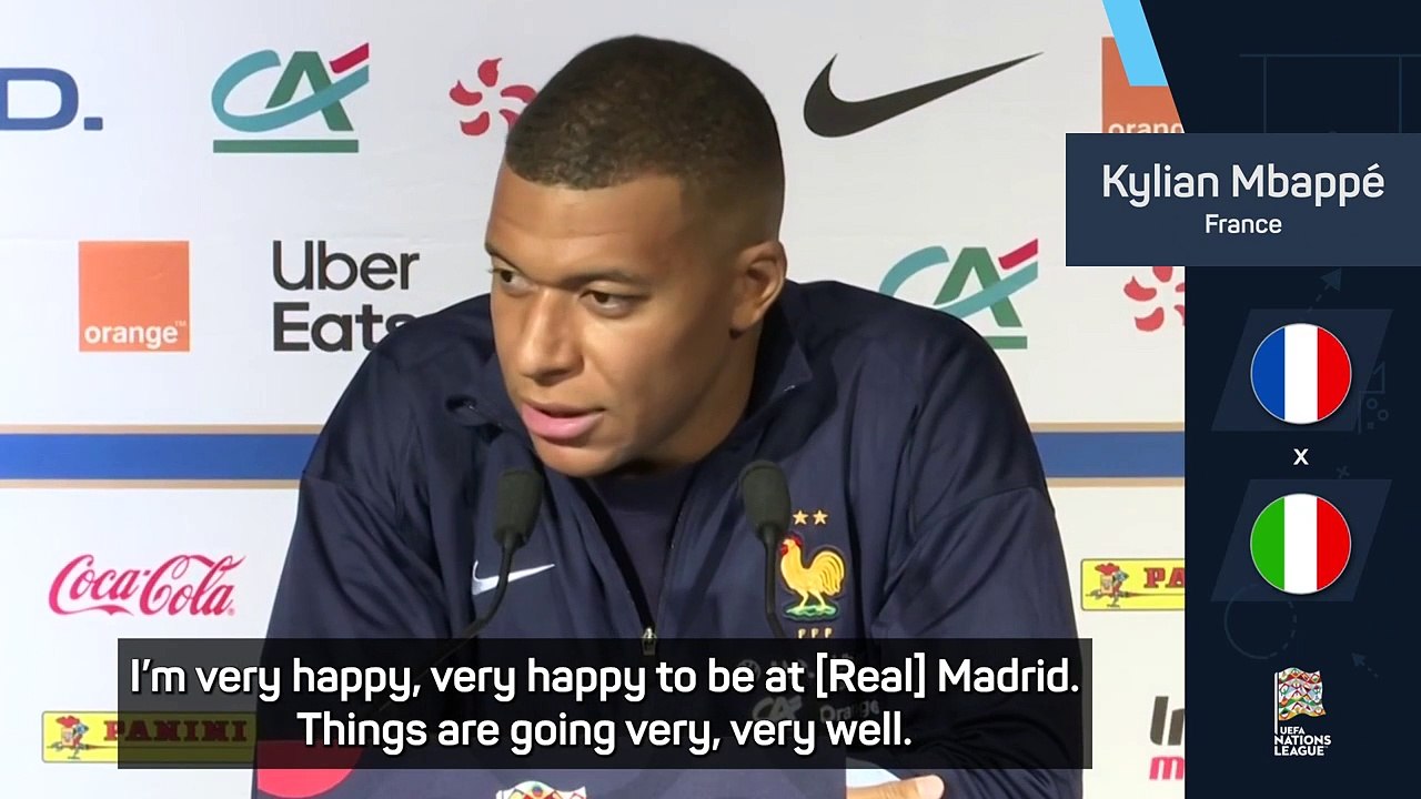 'Things must be working' - Mbappe on start to life at Madrid - video ...